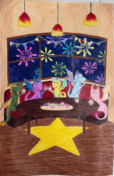 Carolyn-Jones-9th-grade-Cupcake-Party-with-Dragons.jpg