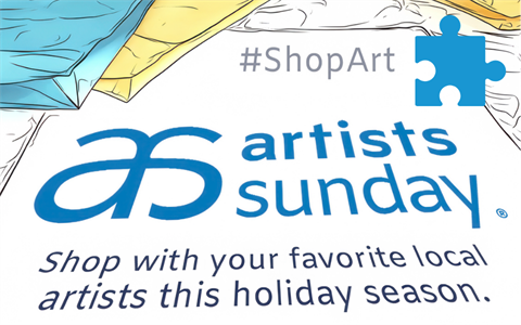 poster of artist Sunday with puzzle piece