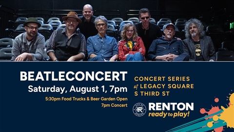 Summer Concert Series at Legacy Square: BeatleConcert Saturday, August 1