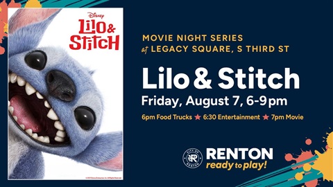 Legacy Square Movie Showing of Lilo & Stitch