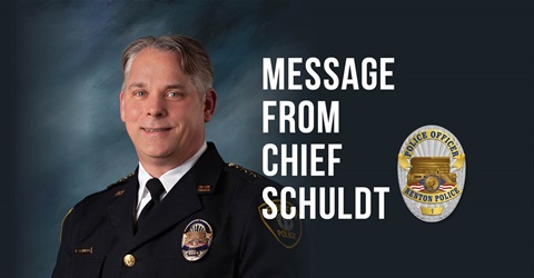 Renton Police Chief Jon Schuldt statement