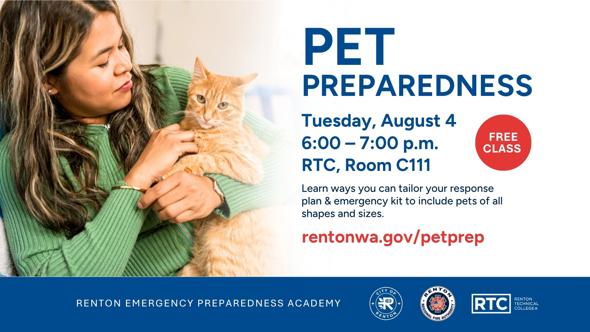 Pet-preparedness-class-on-Tuesday-August-4-graphic.-Event-at-Renton-Technical-College.jpg