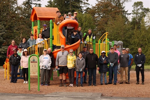 Group photo at Day of Service 2026