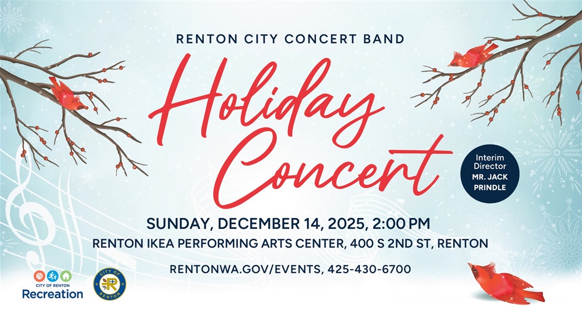 2025 Holiday concert graphic