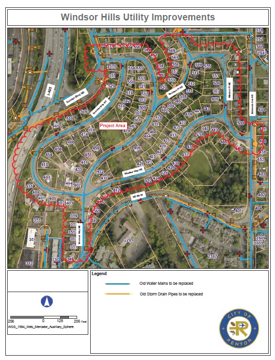 Windsor Hills Project Area Map v2