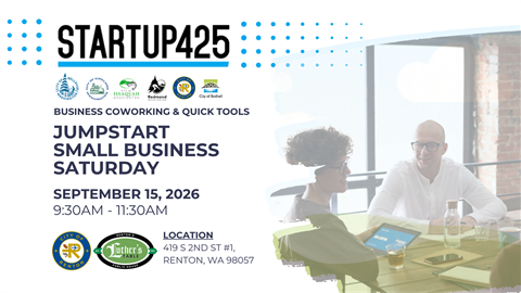 Startup425 Coworking: Jumpstart Small Business Saturday