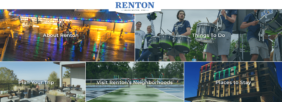 Visit Renton website header picture