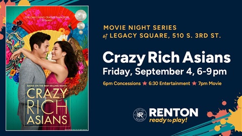 Legacy Square movie showing of Crazy Rich Asians
