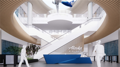 Alaska Airlines Renton training facility 