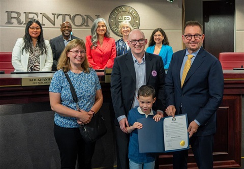 Disability Pride Proclamation 2026 group photo