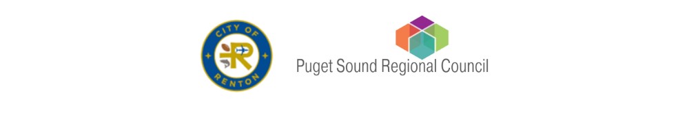 City of Renton and Puget Sound Regional Council logos