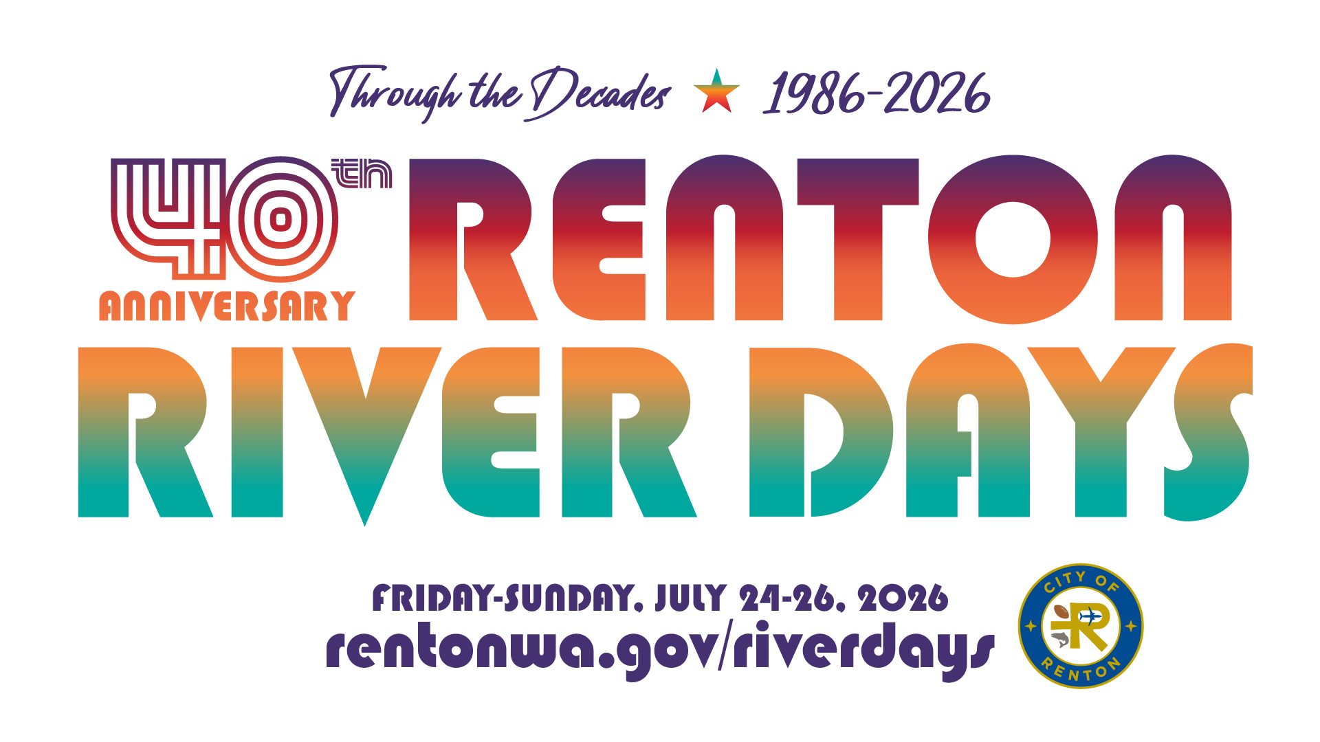 Through the decades 40th anniversary Renton River Days