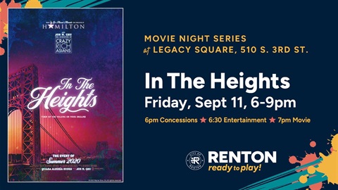 Legacy Square movie showing of In The Heights