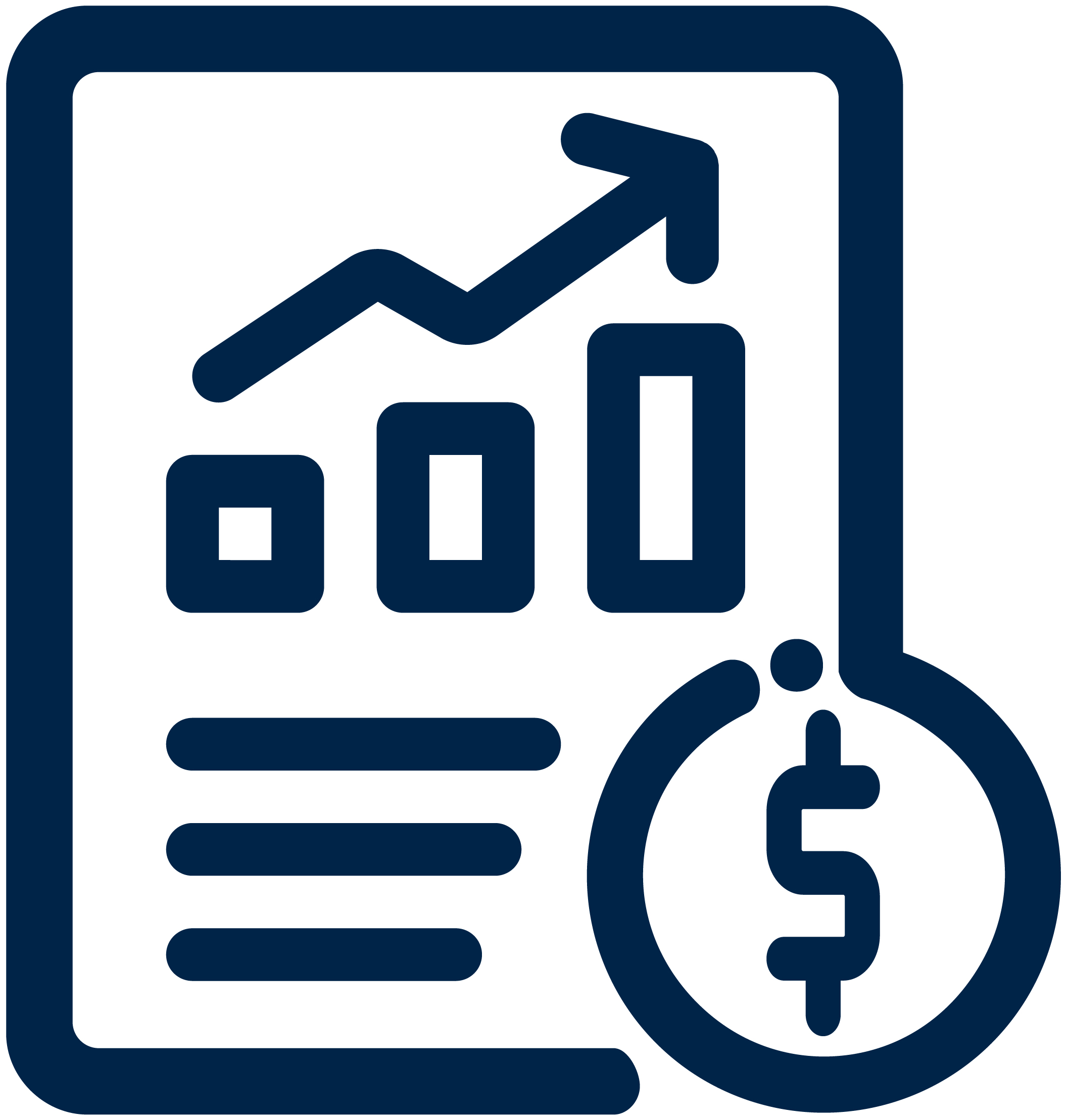 financial reports icon