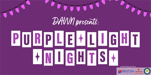 DAWN Purple Light Nights 1K Renton October 6