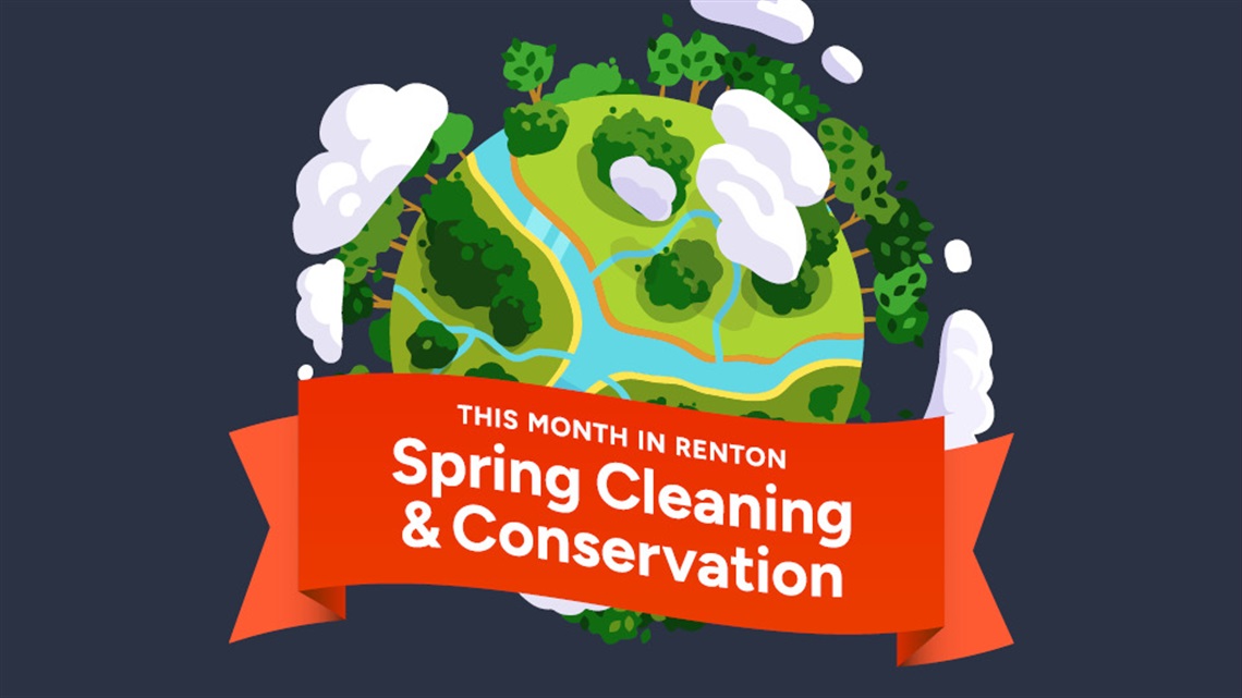 Image of Earth with trees and clean water representing Earth Day